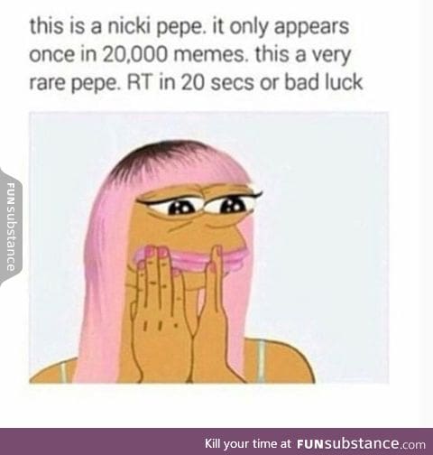 Do you remember the rare Beyonce pepe?