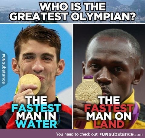 Michael Phelps or Usain Bolt?