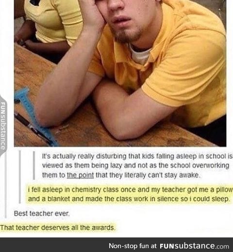 I need me a teacher like that