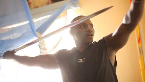 Julius Yego won silver in Javelin. In Kenya, he taught himself by watching videos