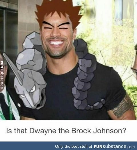 He is a Rock type, after all