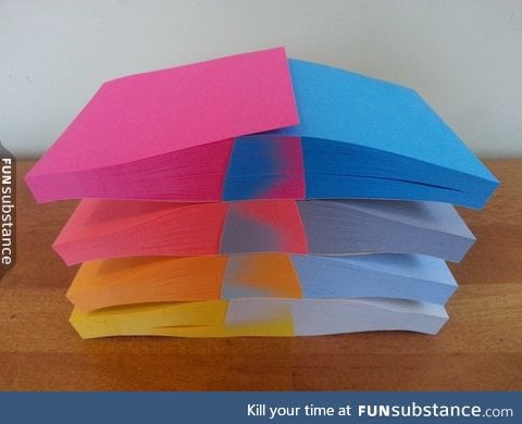 Stack of post-its