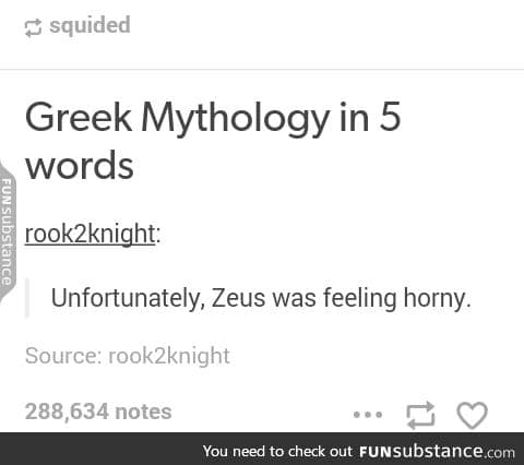 Goddammit Zeus