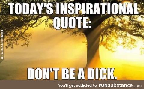Inspirational quote