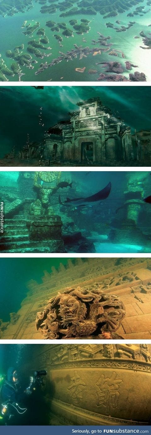 Shi Cheng underwater city