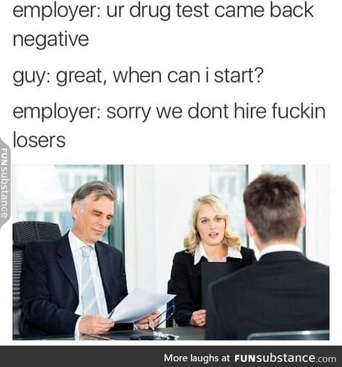 You can never please the employers