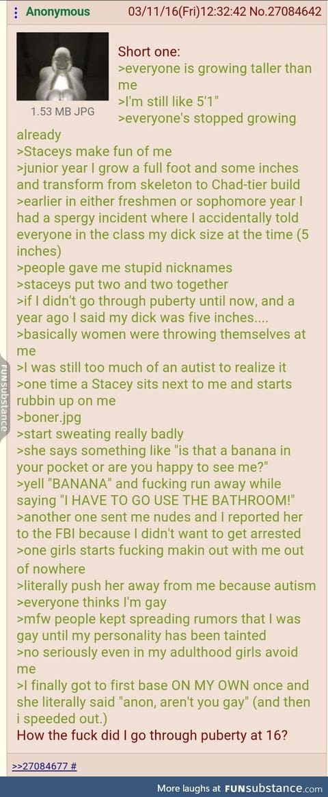 Anon has a rough childhood