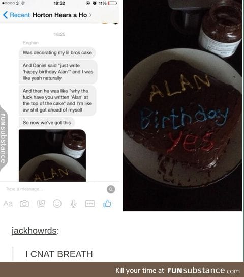 alan birthday yes