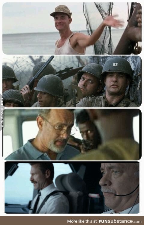 Every few years Tom Hanks plays a slightly more serious Captain