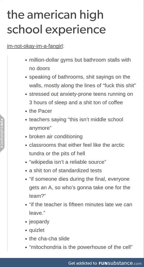 the american high school experience