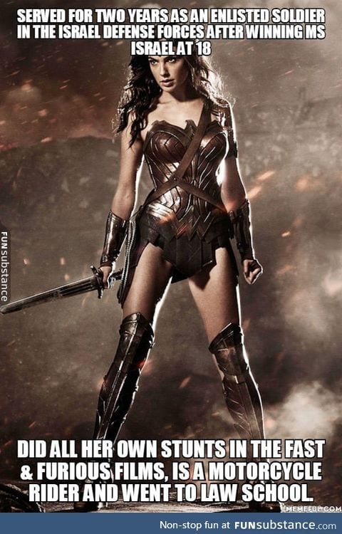 Wonder Woman is a bad ass in real life