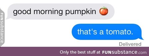 In what world does that look like a pumpkin?