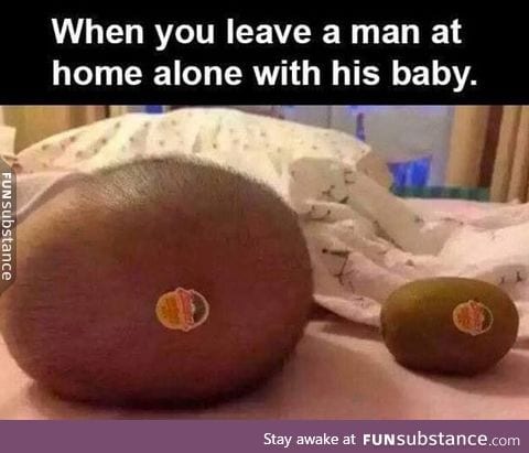 Alone with the baby