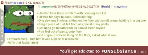 Anon hates pooin'