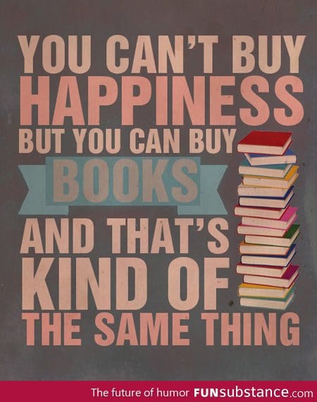 Books = Happiness