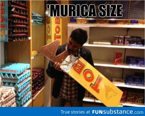 'murica Size