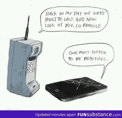 Phones back in the day