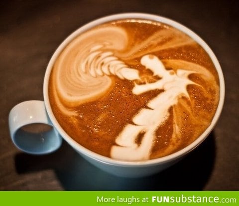 There's a dragon in my coffee