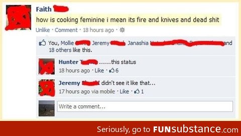 How Is Cooking Feminine?