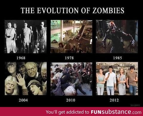 The evolution of zombies