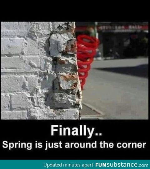 Spring is just around the corner