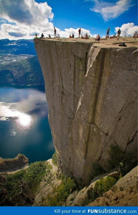 Preikestolen Cliff, Norway