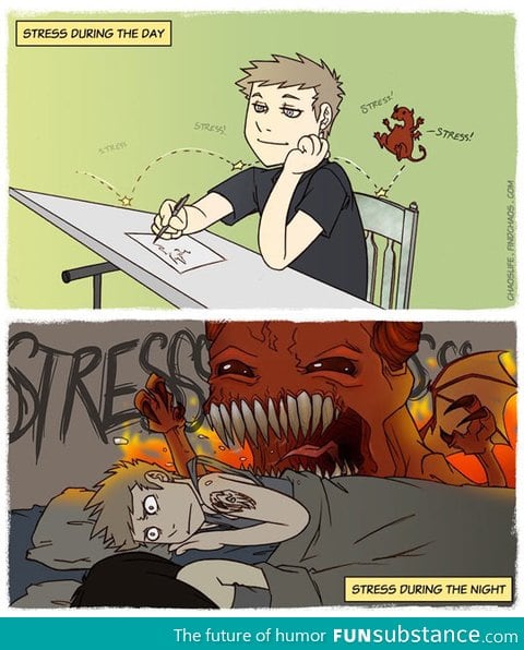 How I deal with stress