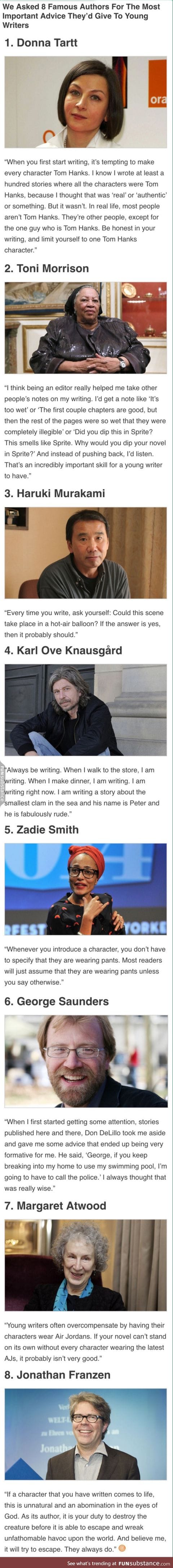 Hilarious Writing Tips