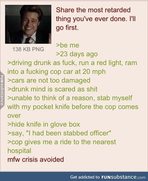 Anon is drunk