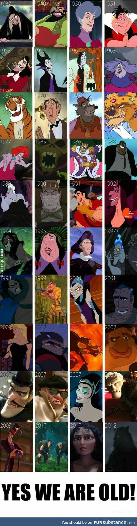 Some Disney villains