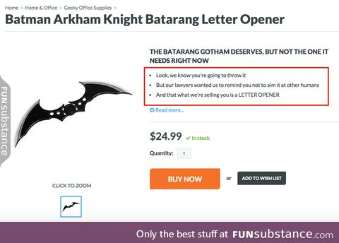 ThinkGeek knows their target audience too well