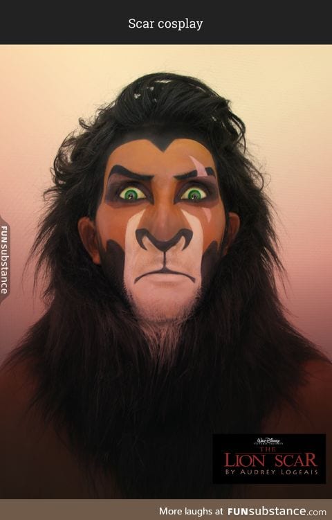 Scar cosplay