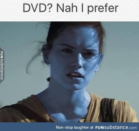 Blue-ray.. Get it?