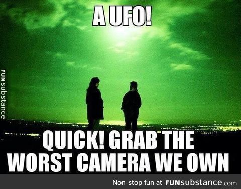 The thing about UFO footage