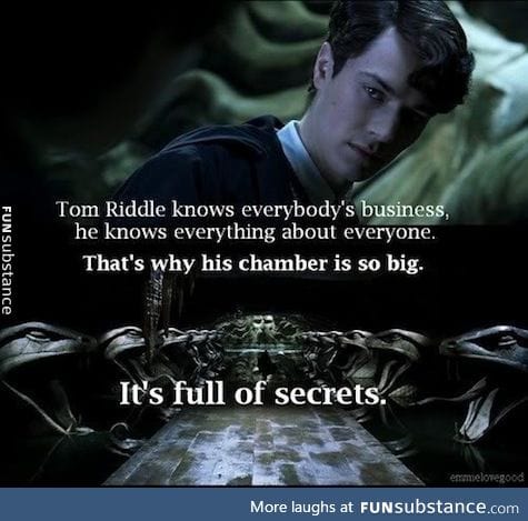 I had a crush on tom riddle