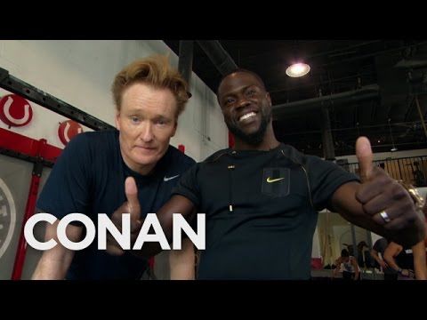 Conan Visits the Gym with Kevin Hart