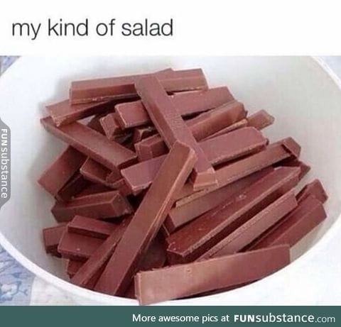 It's a nice salad