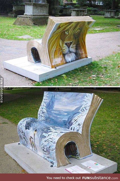 Narnia bench