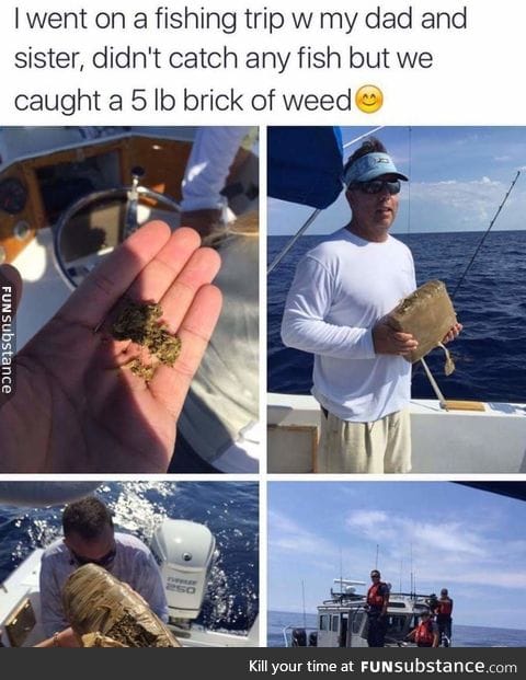 Lucky catch