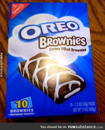 Yes, you have died. Welcome to Oreo Heaven