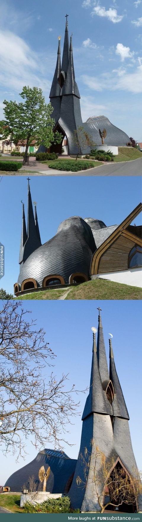 Picture of the local church. Paks/Hungary