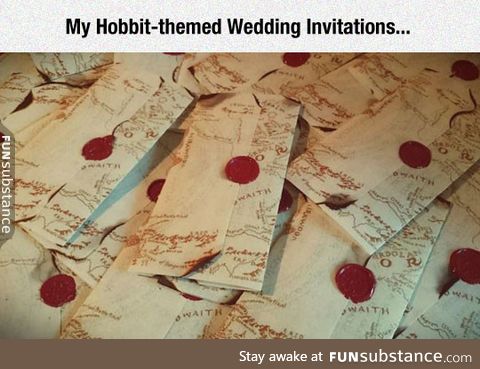 Wedding invitations with a twist