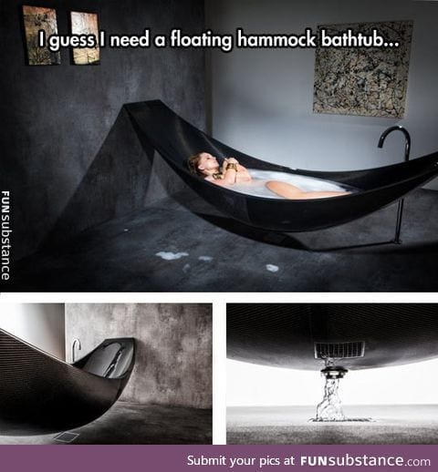 Hammock bathtub