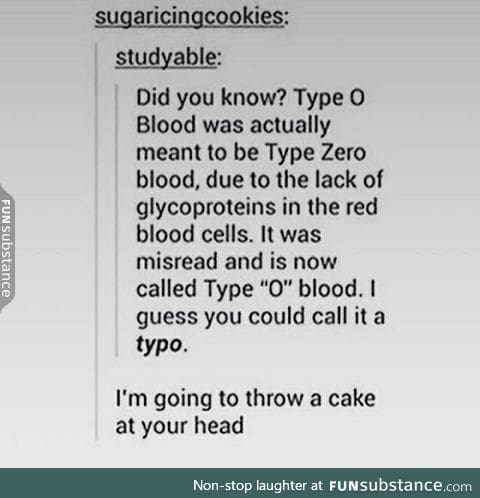 Blood pun