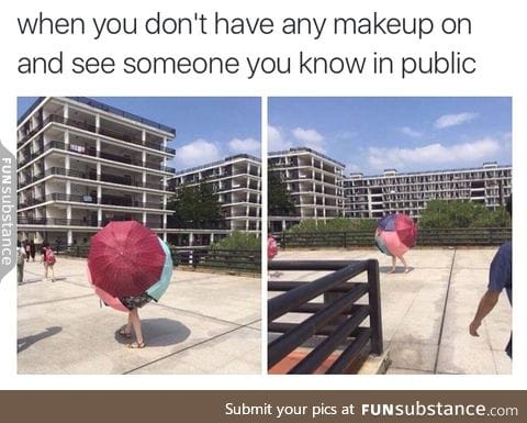 This would be me if I gave a f*ck about makeup