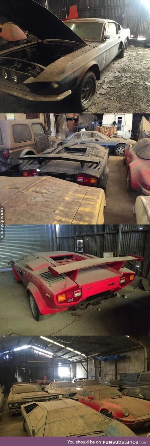 Automotive Barn find of the century discovered in Texas this week!