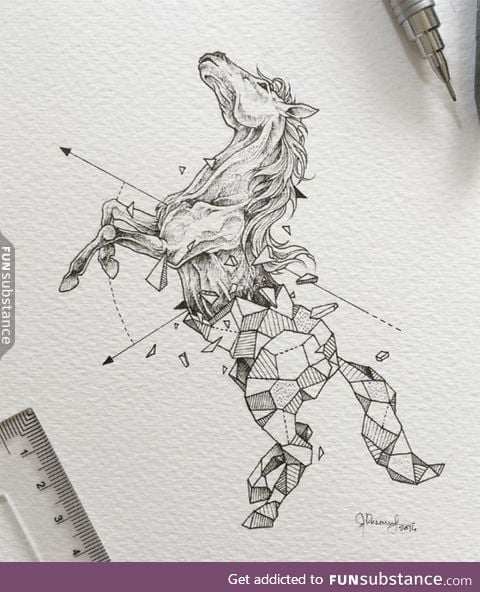 Geometric animal