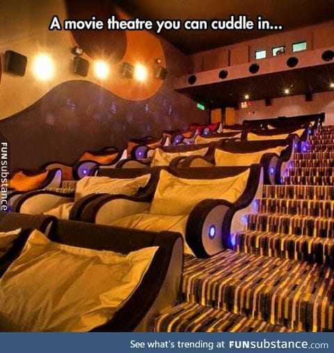 Watching movies more comfortably