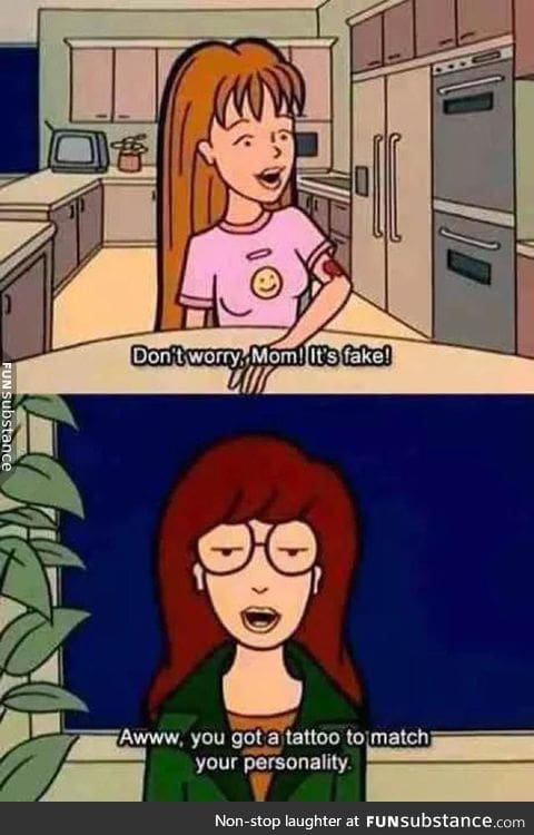 Daria always hit the nail on the head