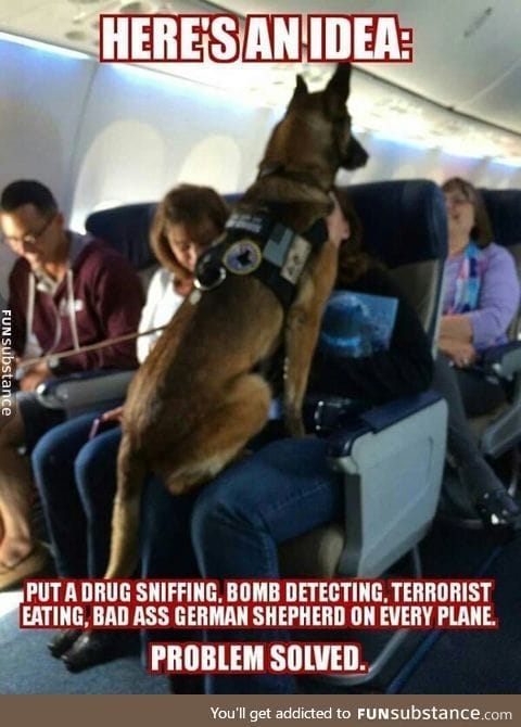 Upholding the law on airplanes